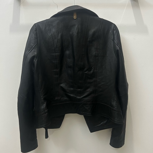 MACKAGE X ARITZIA Genuine Lamb Skin Leather Jacket - Picture 3 of 5